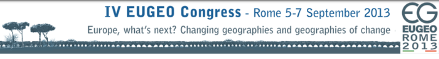 2013 EUGEO Congress – Rome, Italy