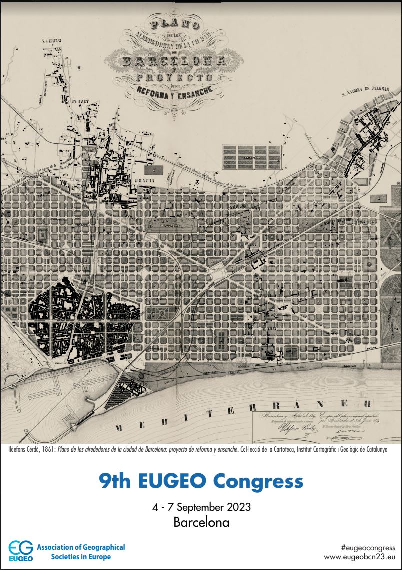 9th EUGEO Congress – September 2023, Barcelona